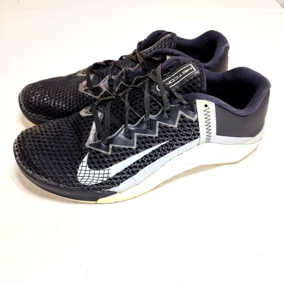 Nike Metcon 6 FlyEase Black White Training Athletic Men's Sneaker Shoe Size 13 - Picture 1 of 10
